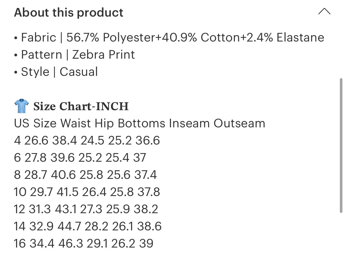 Zebra Print Barrel Jeans
