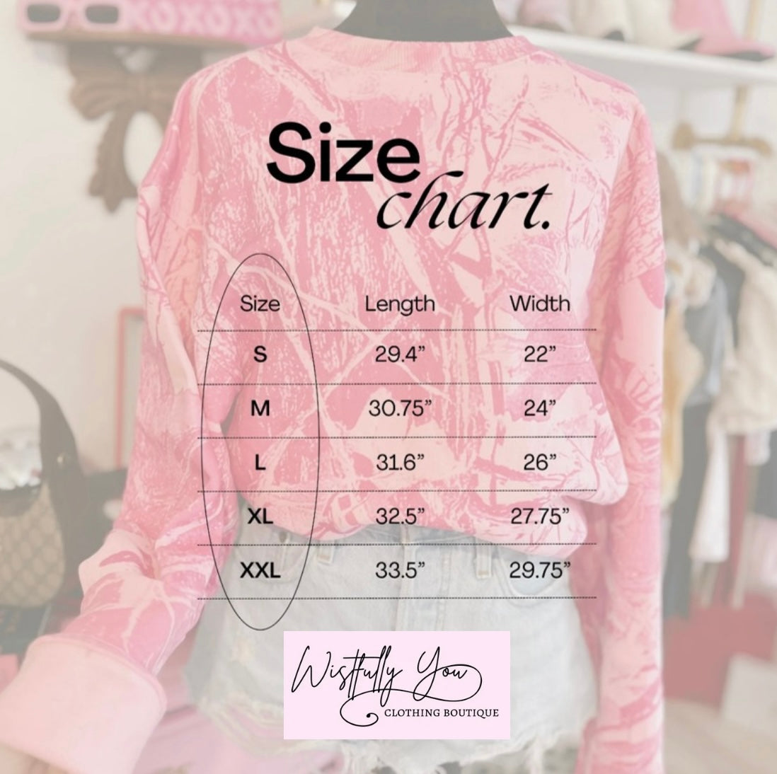 PREORDER Pink Camo Crewneck