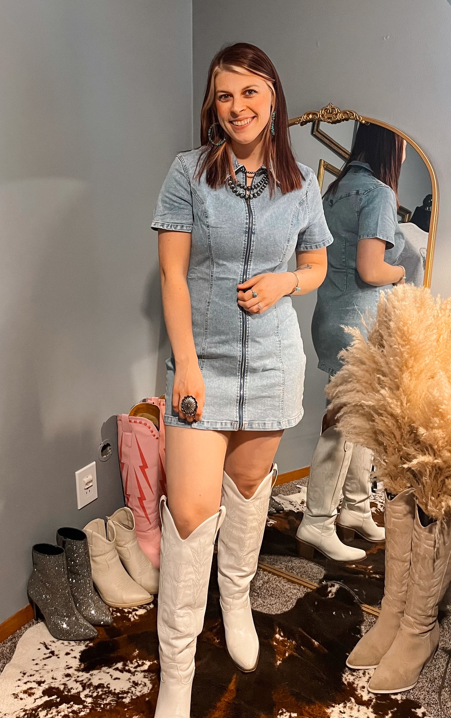 Loretta Denim Dress