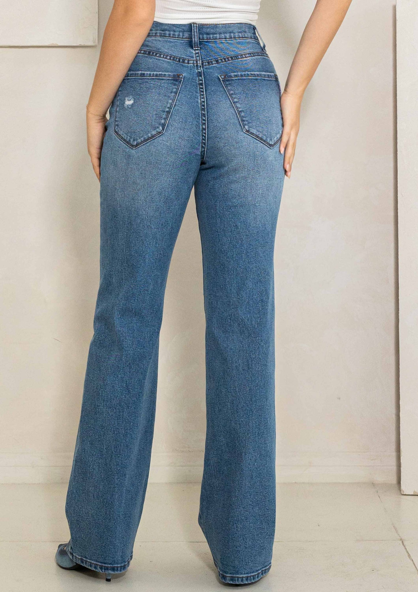Hey Girl Straight Jean