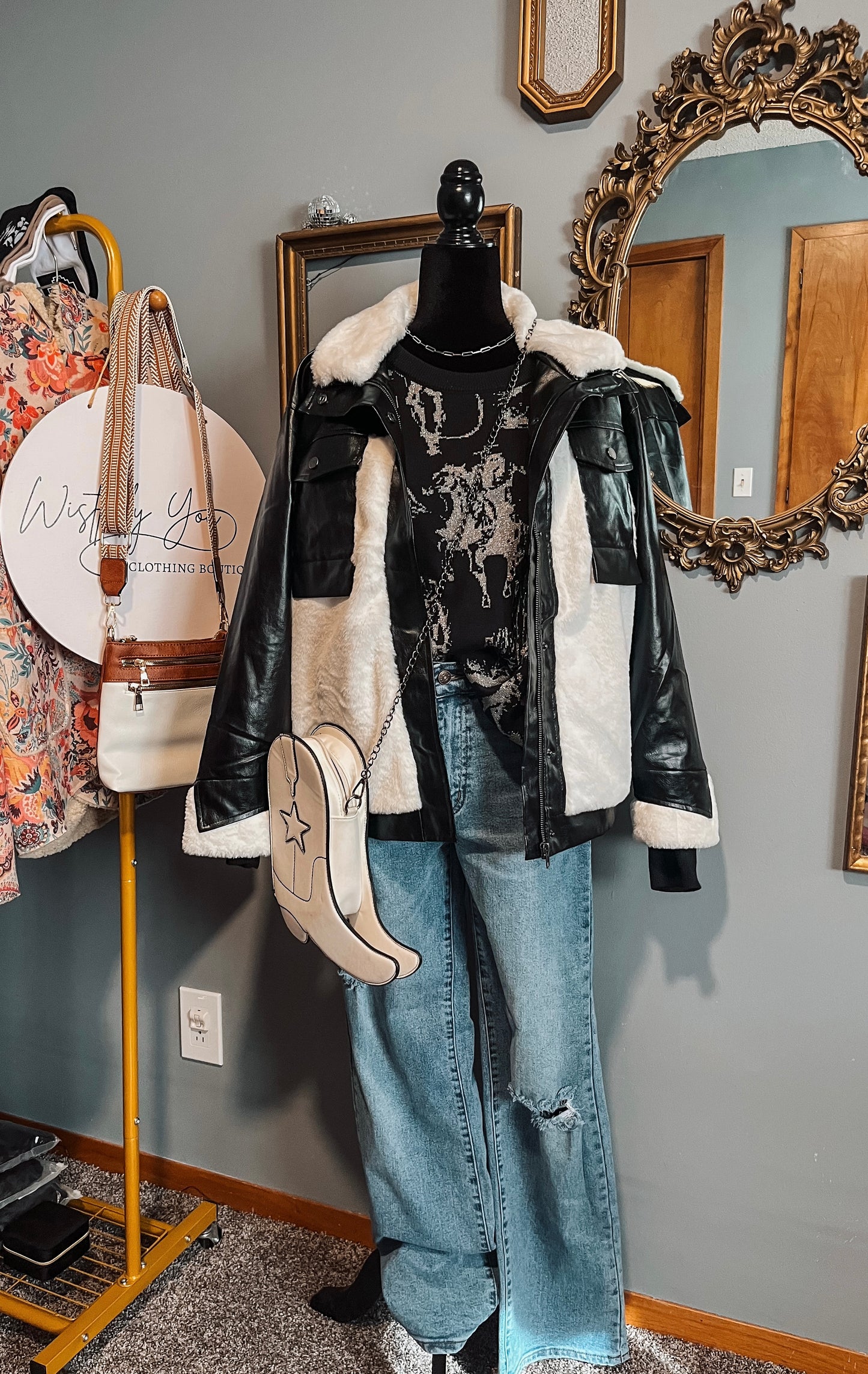 Rhinestone Cowboy Sweater