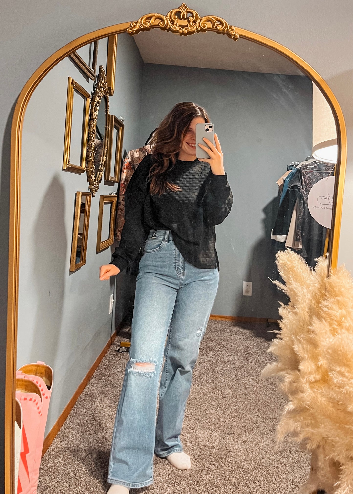 Hey Girl Straight Jean