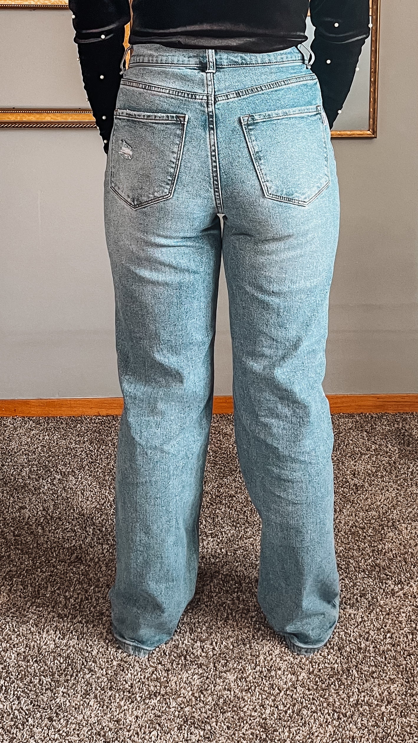 Hey Girl Straight Jean