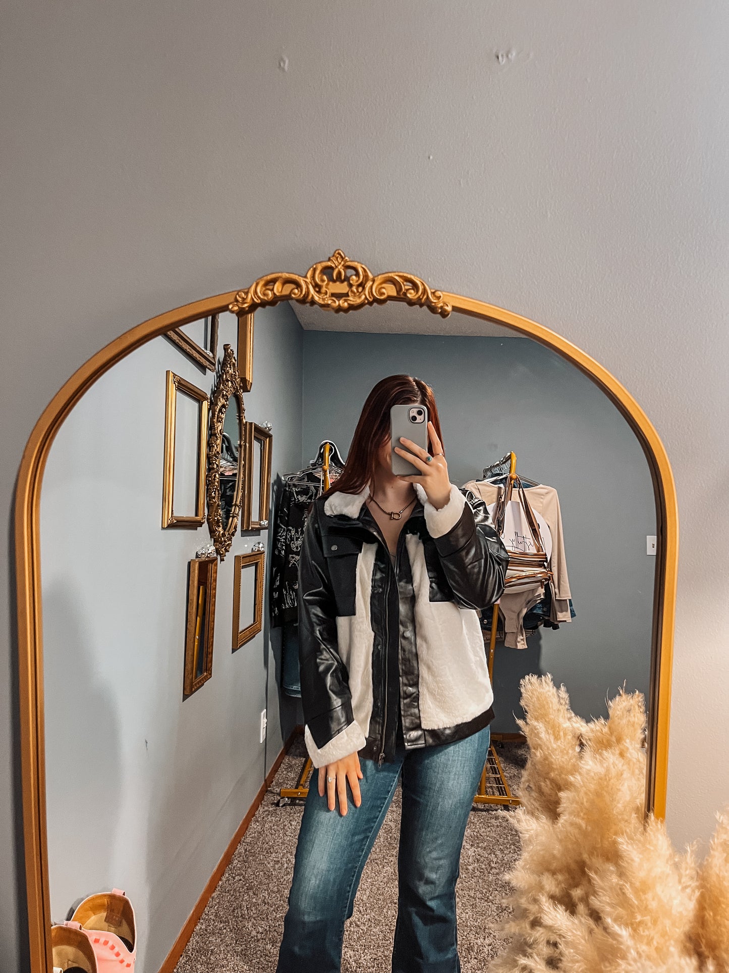 Cool Girl Faux Leather Jacket
