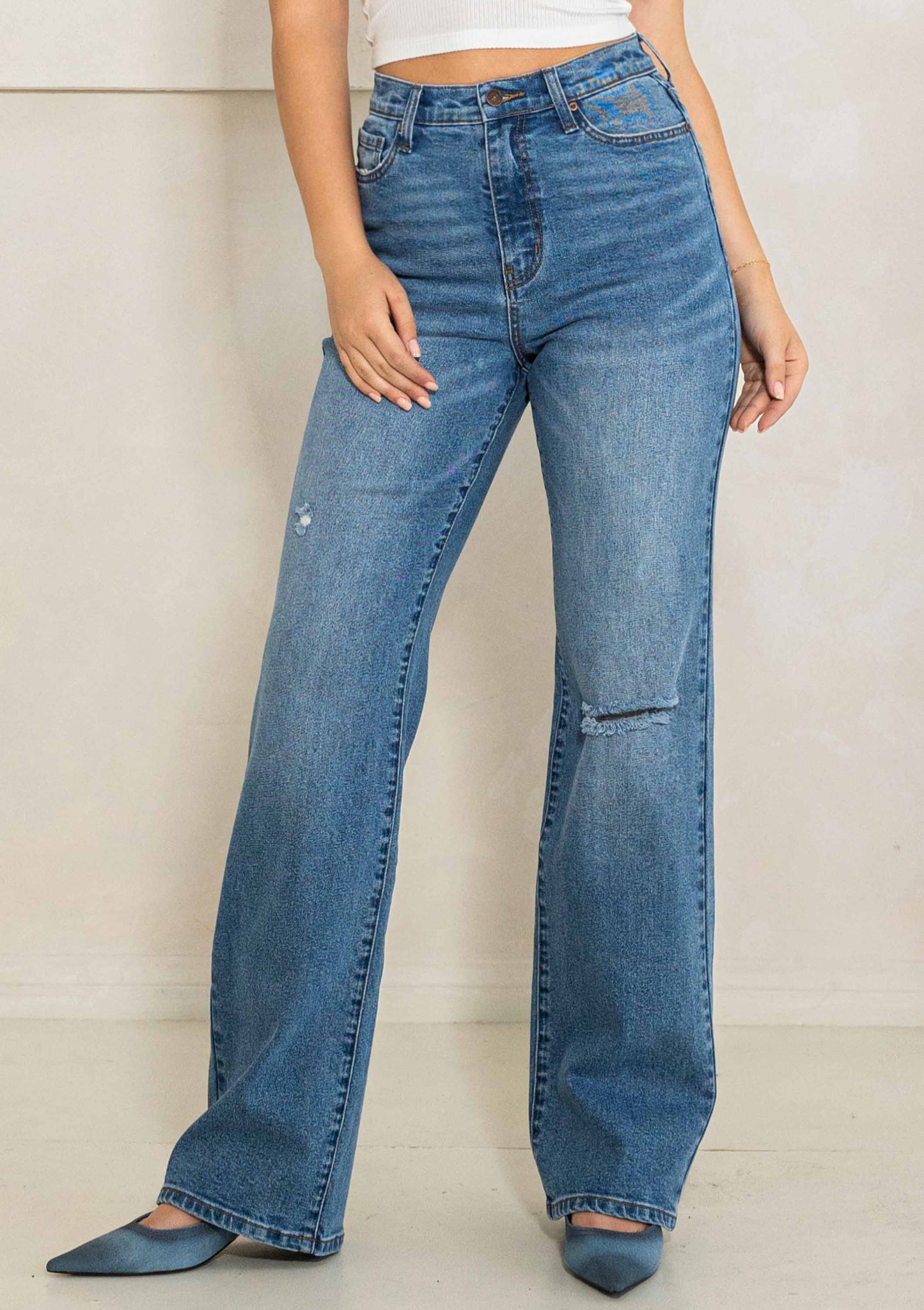 Hey Girl Straight Jean