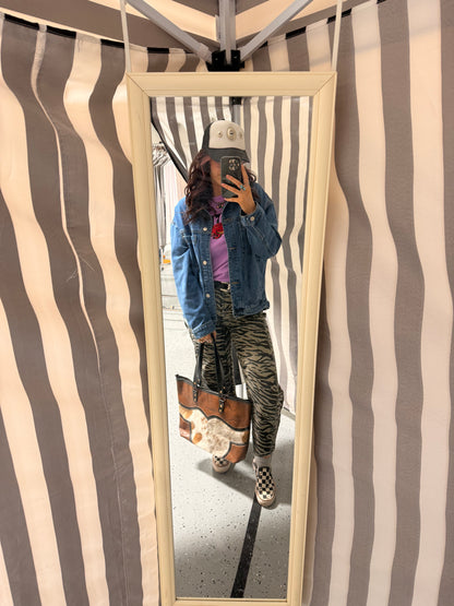 Cattle Brun Canvas & Hairon Bag