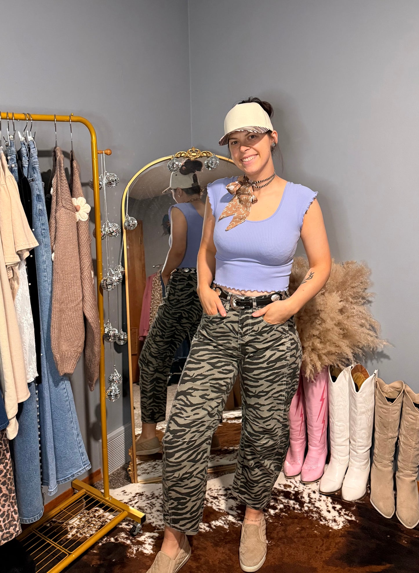 Sarah Seamless Crop Top