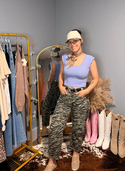 Sarah Seamless Crop Top