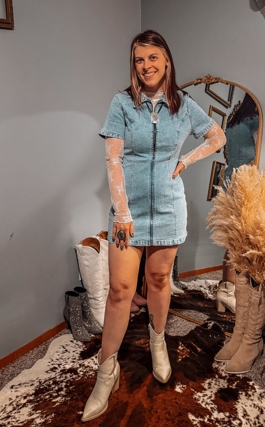 Loretta Denim Dress