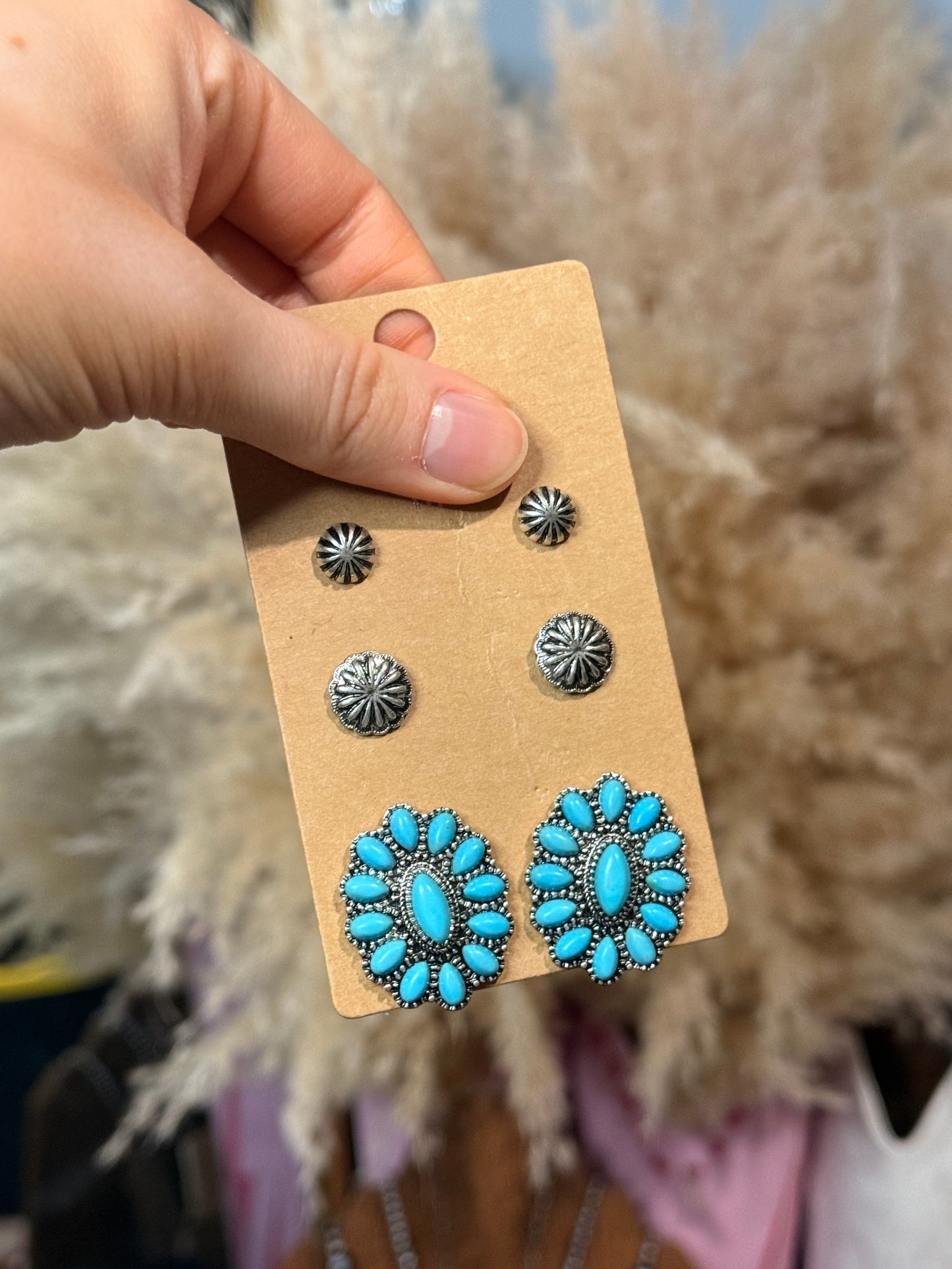 3 Pair Earring Set