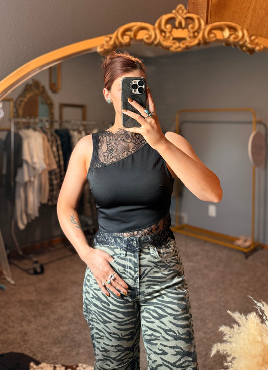 Brittany Lace Top