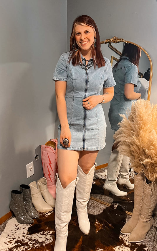 Loretta Denim Dress