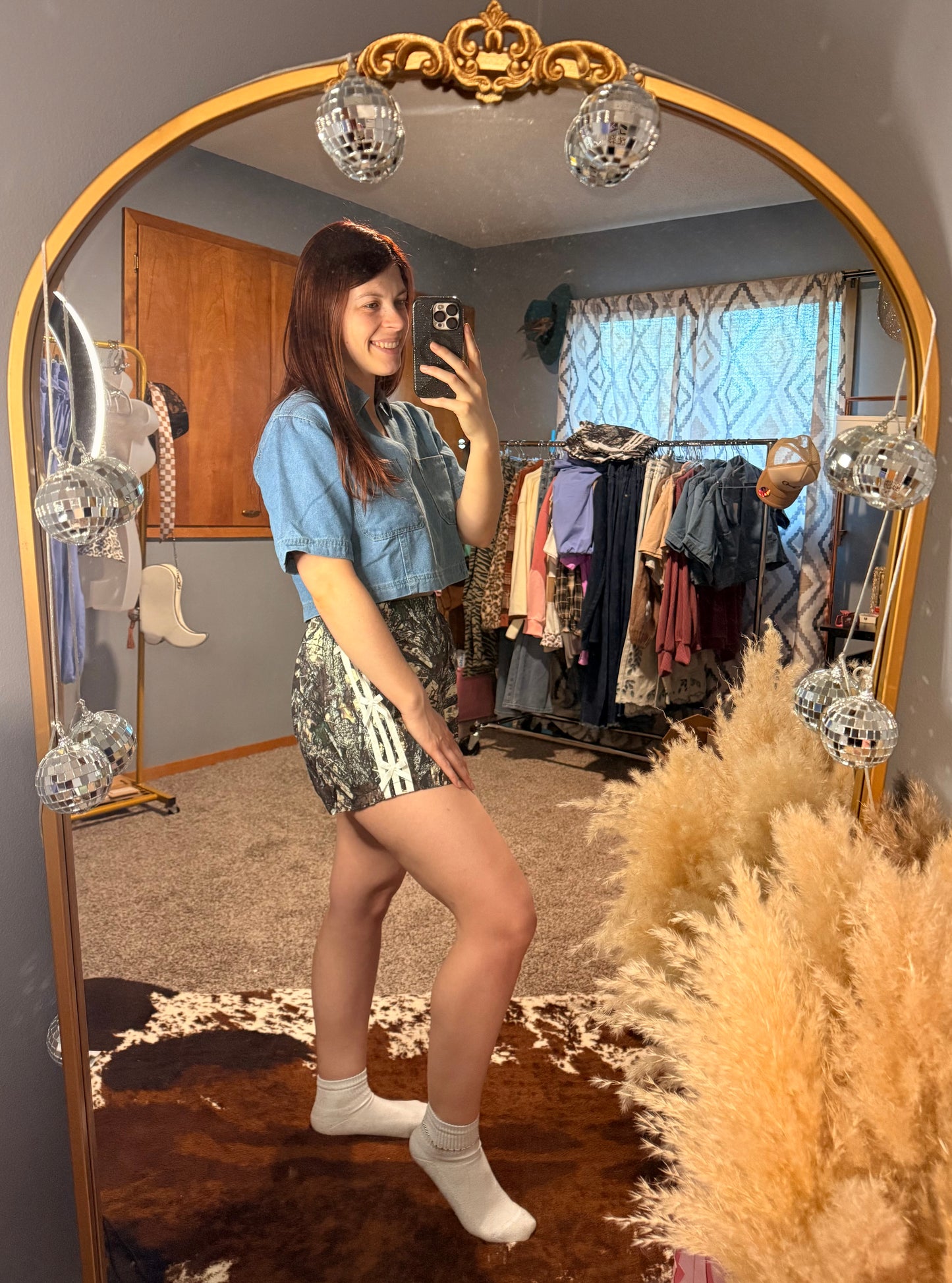 Danielle Denim Top