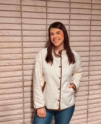 Apricot Fleece Jacket