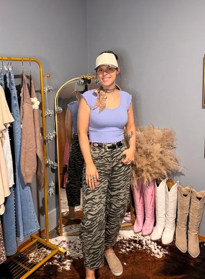 Sarah Seamless Crop Top