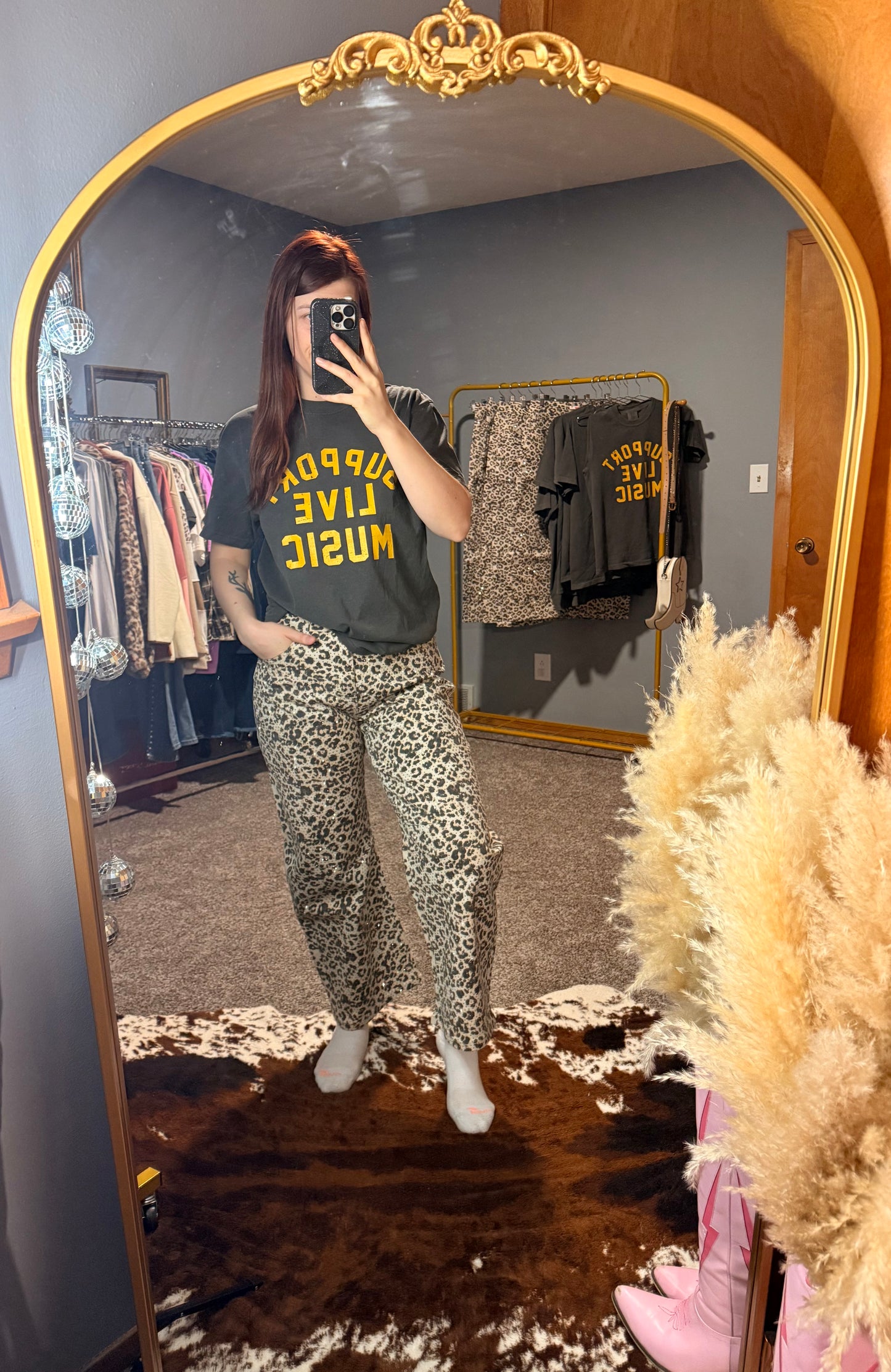 Support Live Music Graphic Tee