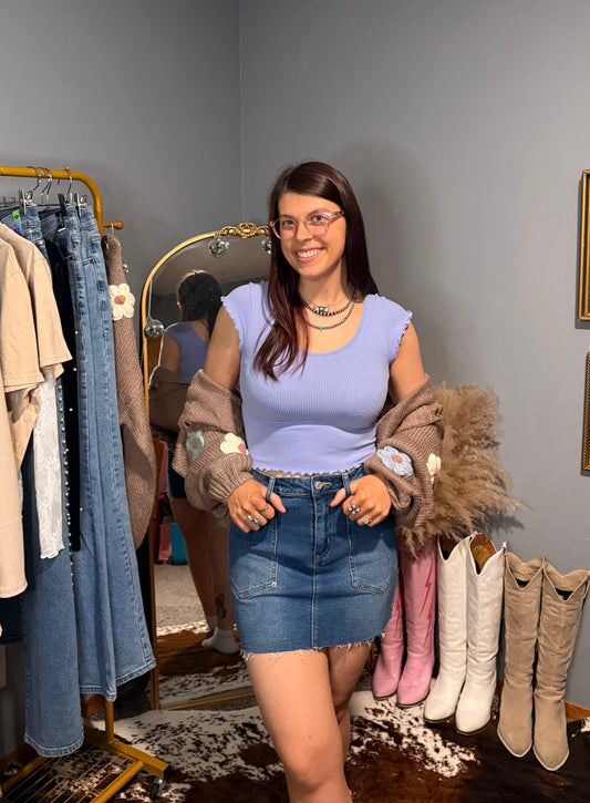 Sarah Seamless Crop Top
