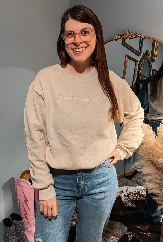 In My Mom Era crewneck