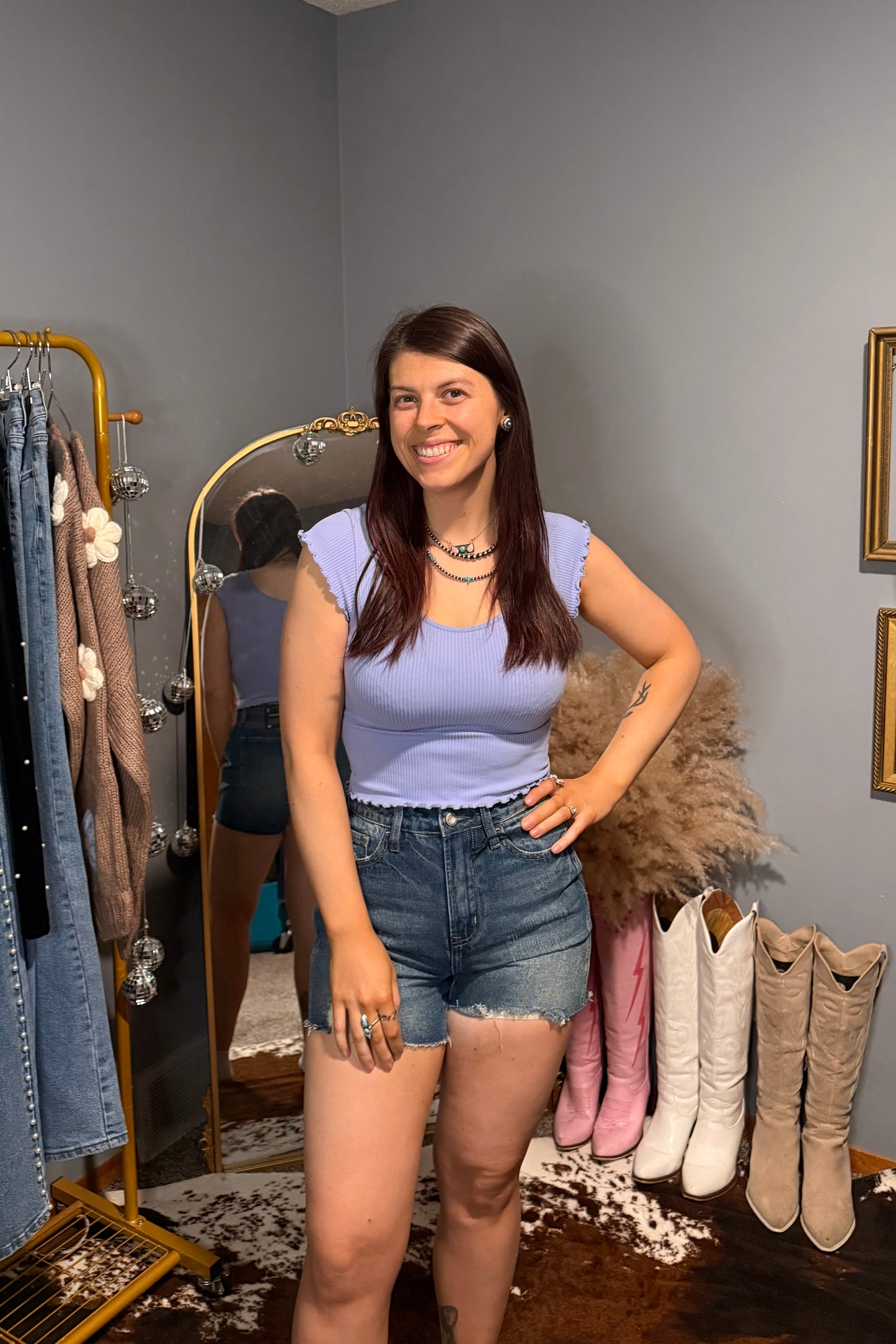 Sarah Seamless Crop Top
