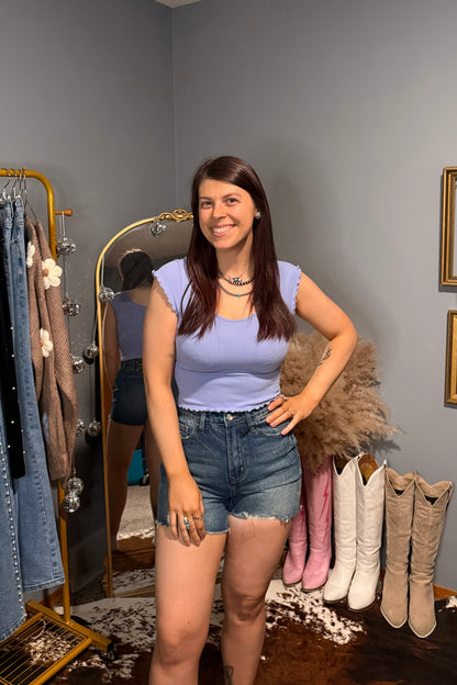 Sarah Seamless Crop Top