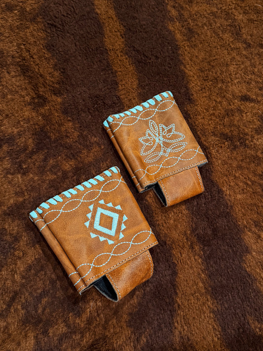 Genuine Leather Koozie