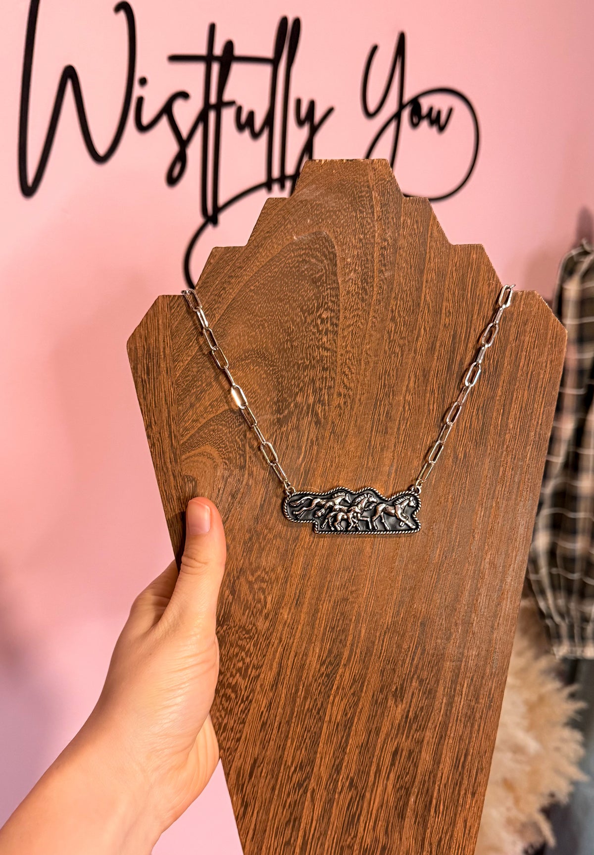 Run Wild Horse Necklace