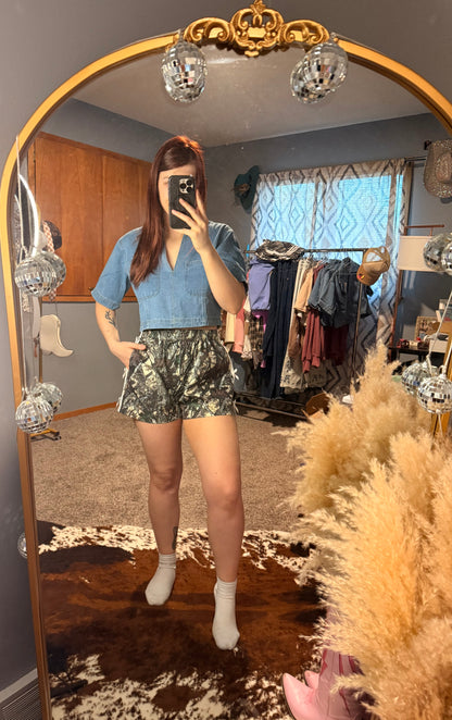 Danielle Denim Top