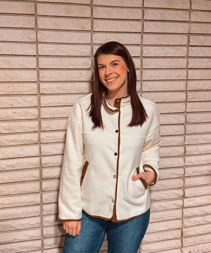 Apricot Fleece Jacket