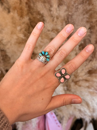 Kingman Naja Wrap Ring