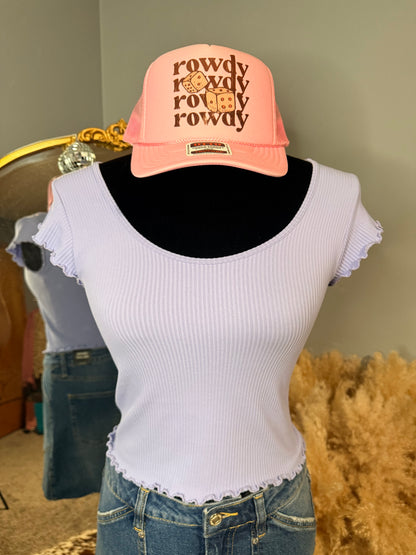 Sarah Seamless Crop Top