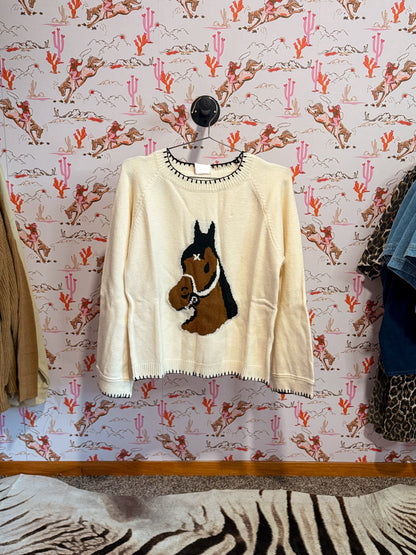 Horse Knit Sweater