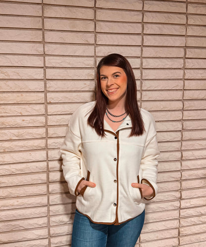 Apricot Fleece Jacket