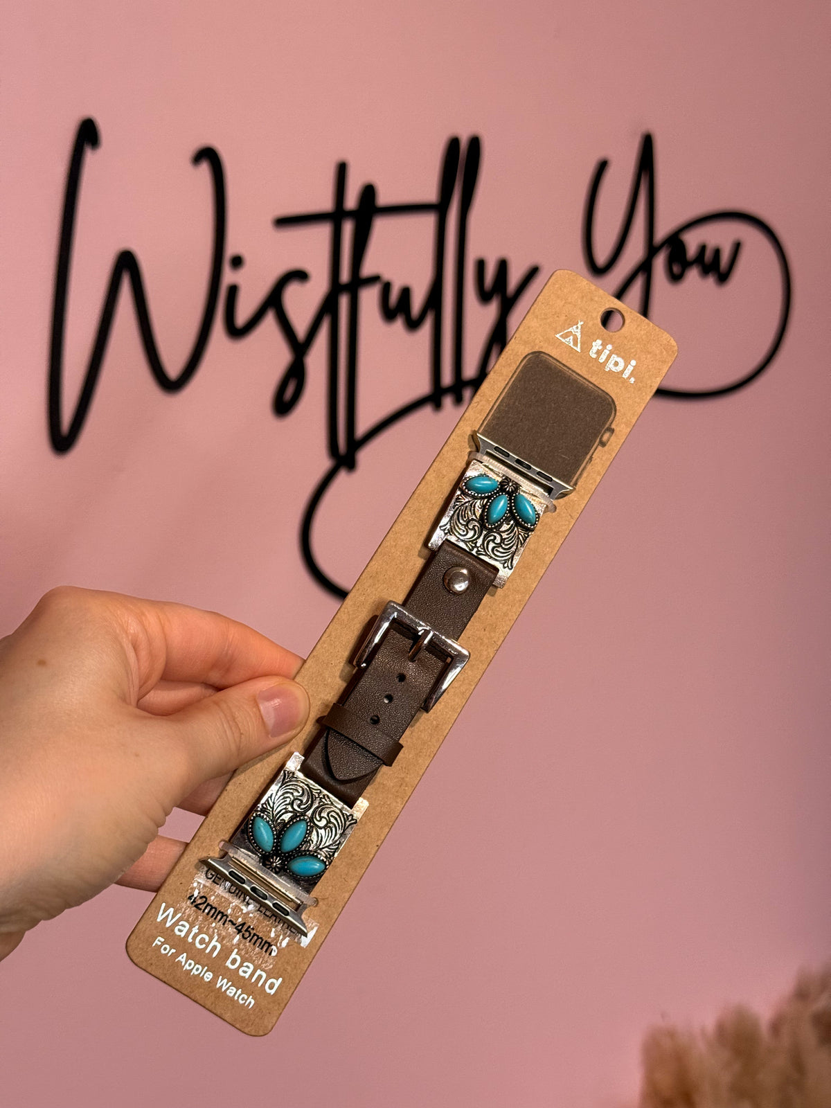 Faux Turquoise Watch Band