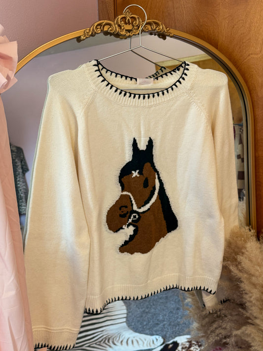 Horse Knit Sweater