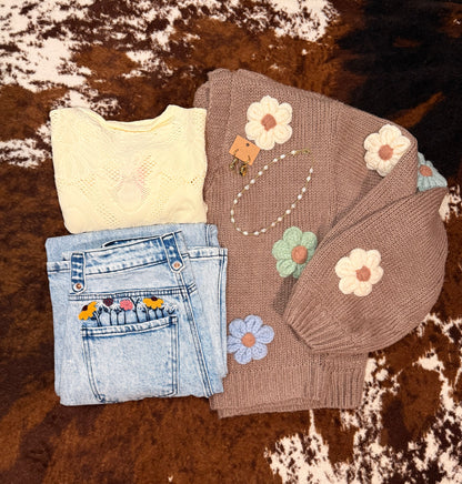Annie Floral Cardigan