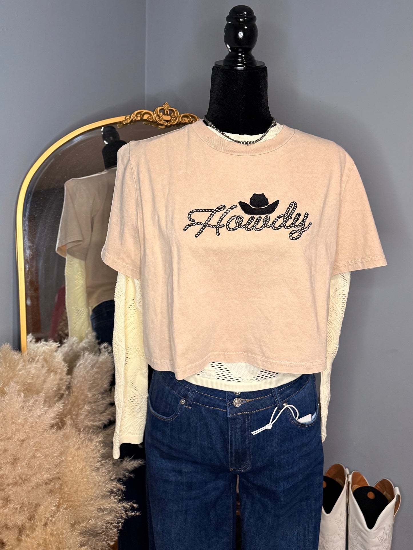 Howdy Doll Crop Top