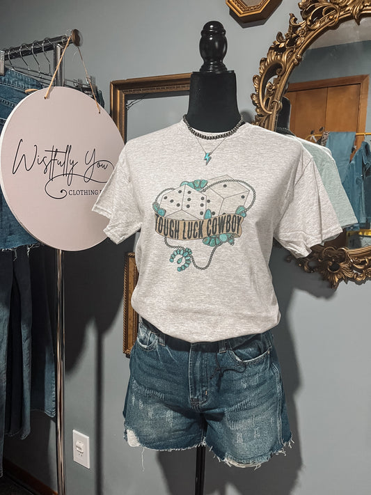 Tough Luck Cowboy graphic tee
