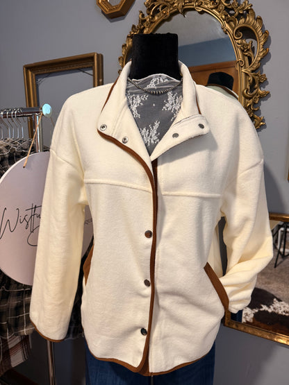 Apricot Fleece Jacket