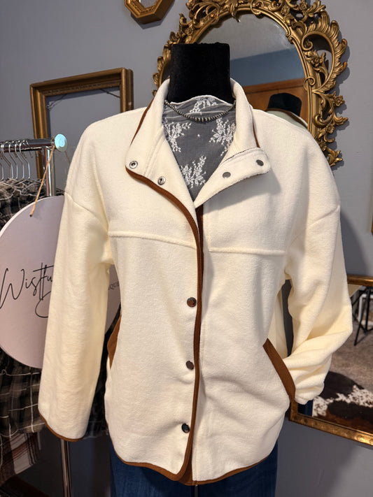 Apricot Fleece Jacket